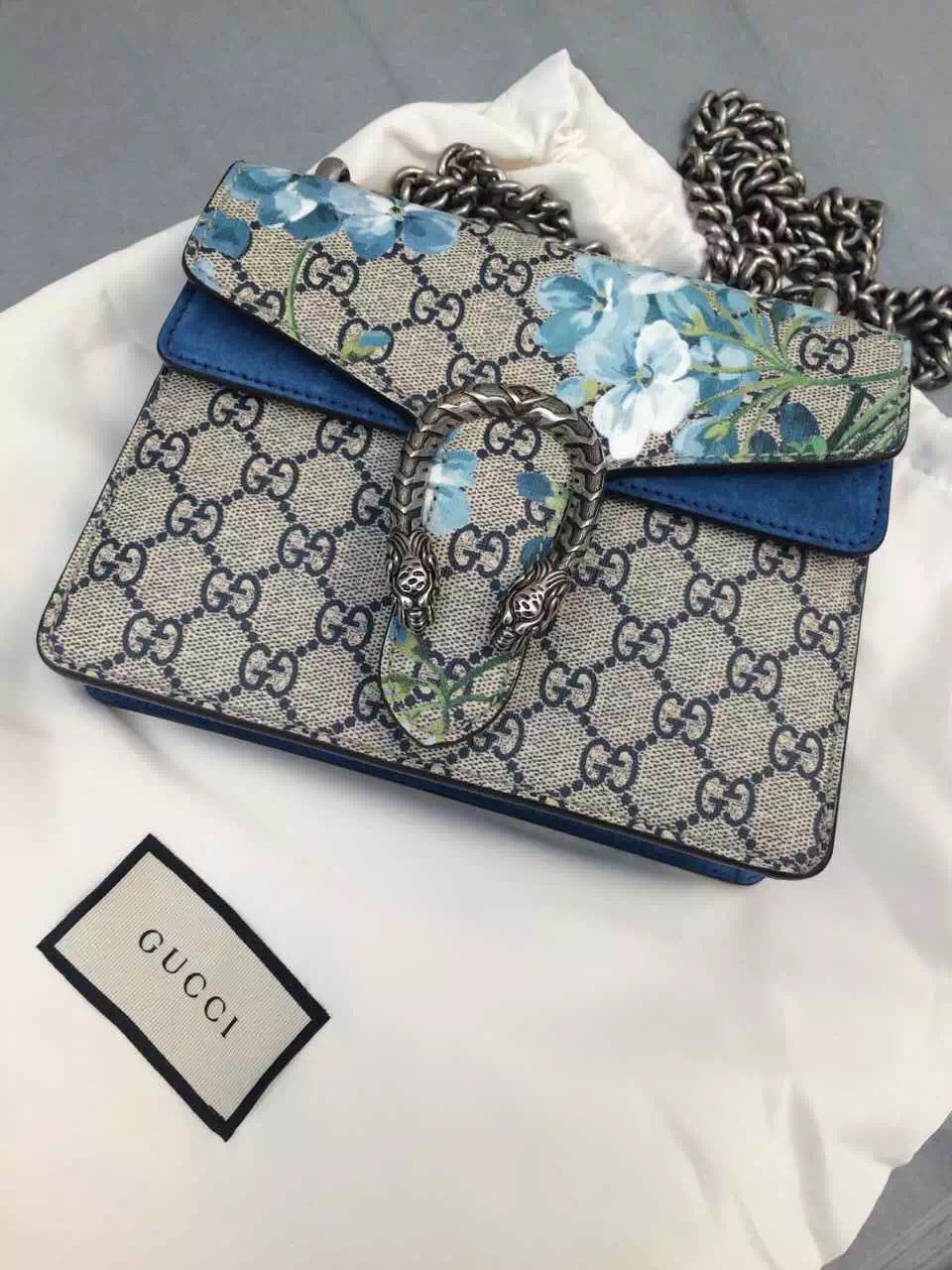 Gucci Borsa A Spalla Dionysus GG Blooms Bag 421970 KU23N 8487